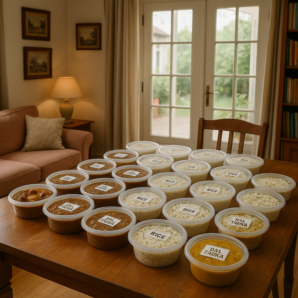 Family Enjoying Meal